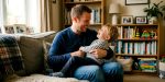 Enfant qui joue avec son père
