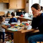 Maman qui ne supporte plus ses enfants
